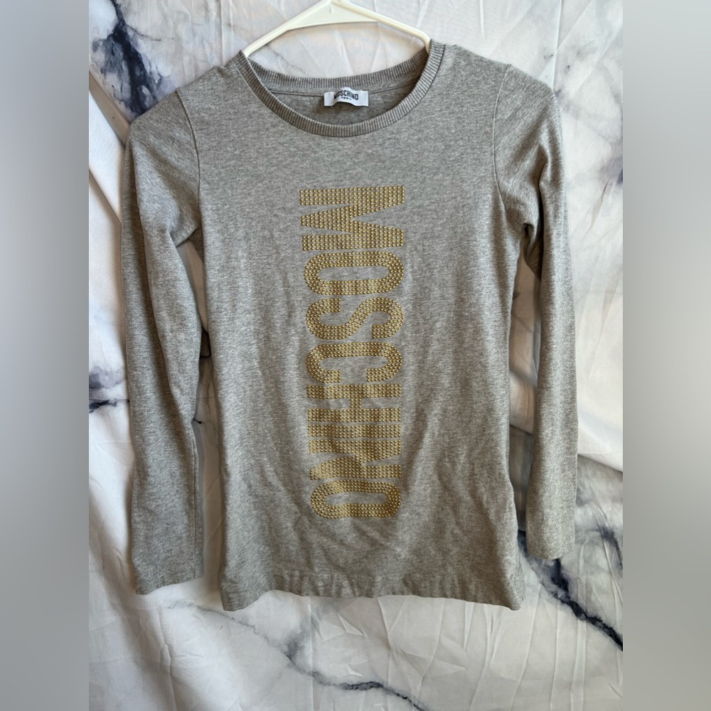 MOSCHINO TEEN LONG SLEEVE SHIRT